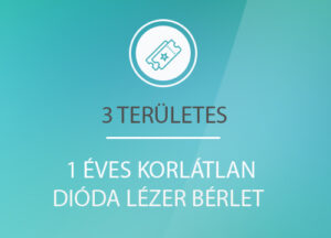 3 területes Dióda lézer bérlet
