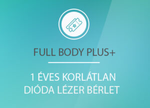 Full Body Dióda lézer bérlet